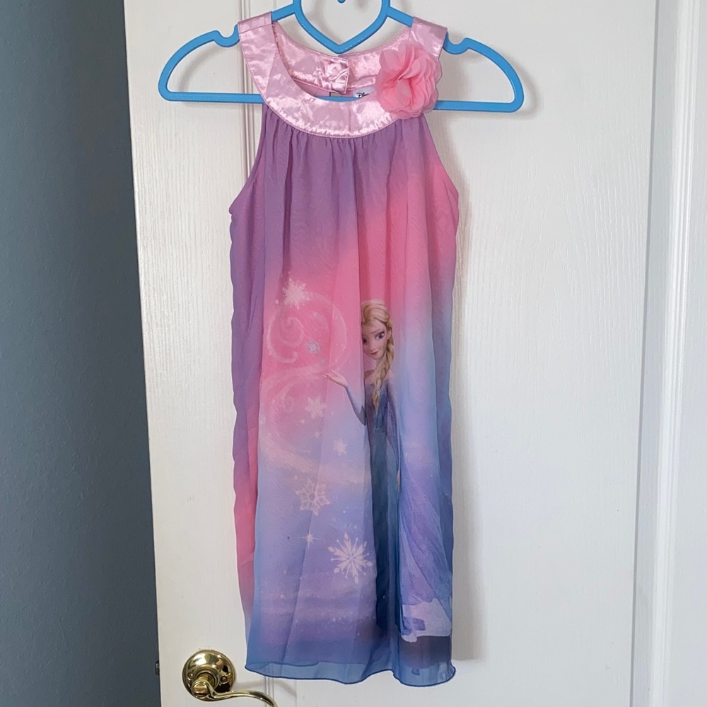 Disney Frozen Dress - Pink and Purple